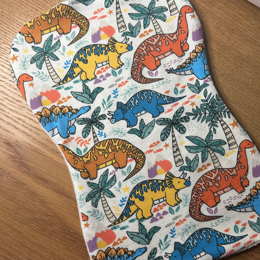 Dino Parade Burp Cloth