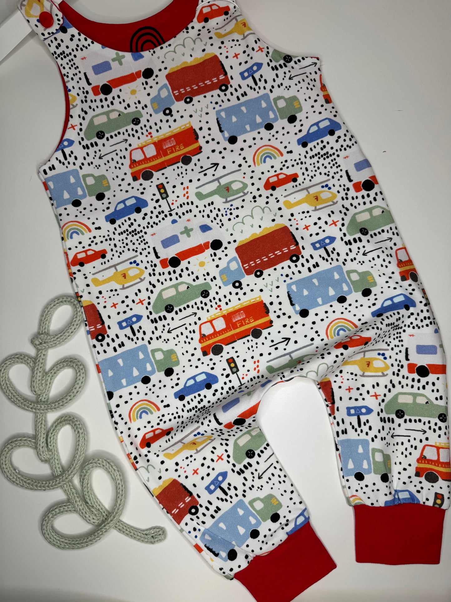 Dotty Transport Romper