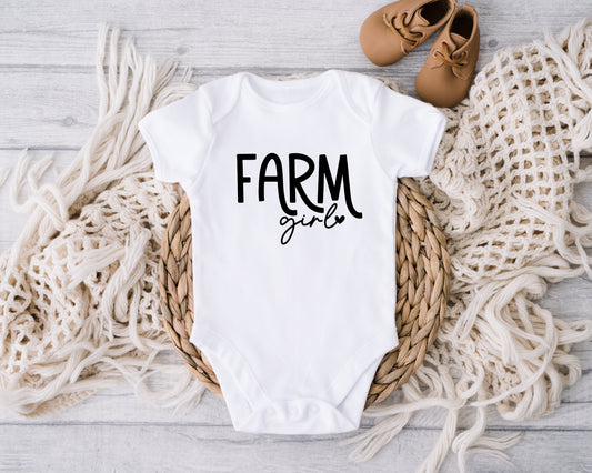 Farm Girl Vest/Baby Grow