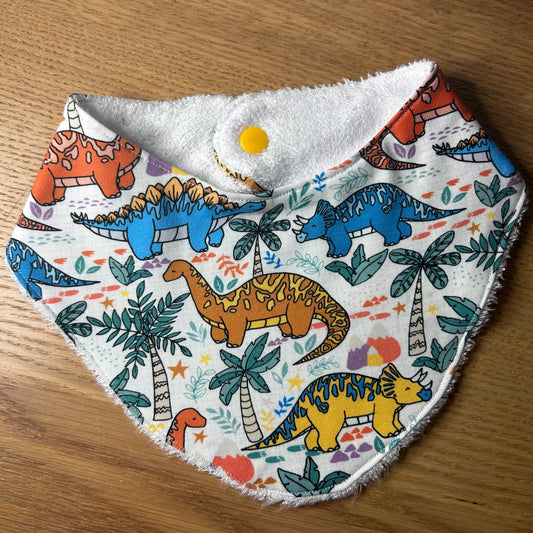 Dino Parade Bib