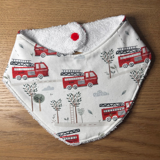 Fire Truck Bib