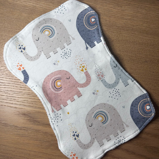 Nelly Elephant Burp Cloth